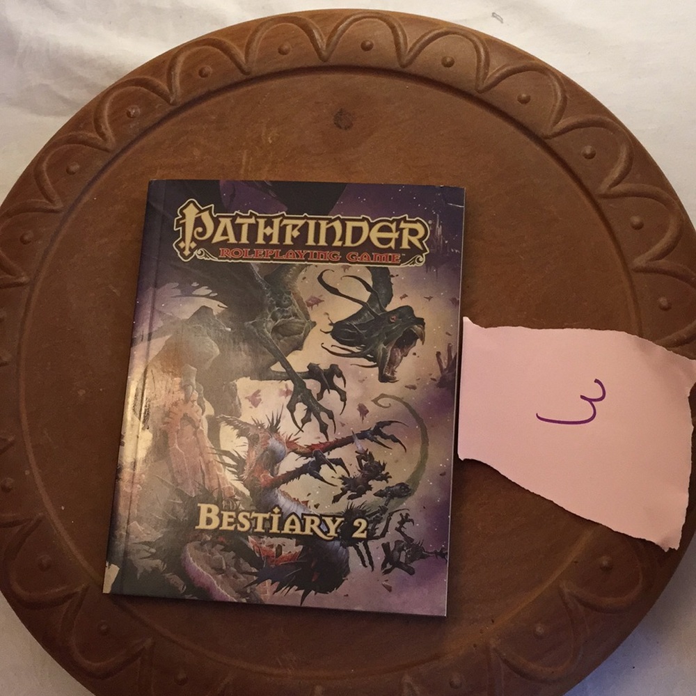 Pathfinder role playing game bestiary 2